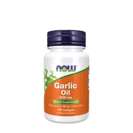 Now Foods Garlic Oil 1500 mg  (100 Kapsułka miękka)