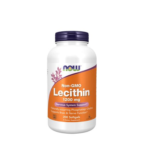 Now Foods Lecithin 1200 mg (200 Kapsułka miękka)