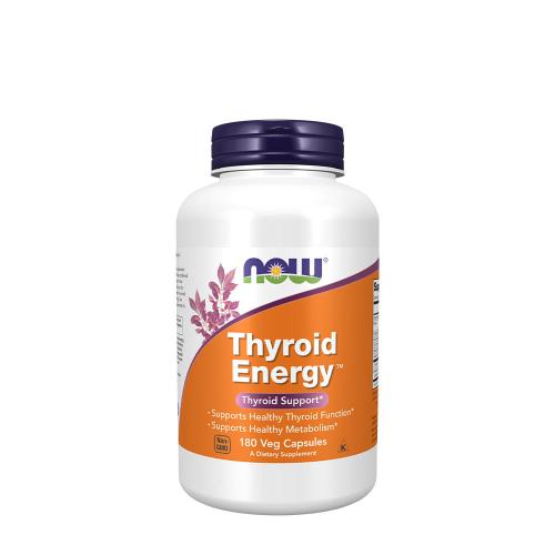 Now Foods Thyroid Energy™ (180 Kapsułka roślinna)