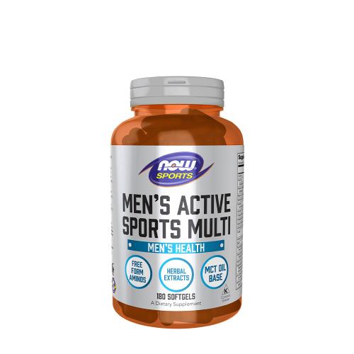 Now Foods Men's Active Sports Multi (180 Kapsułka miękka)