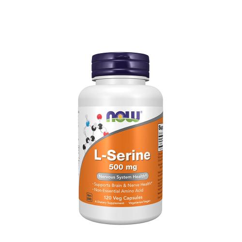 Now Foods L-Serine 500 mg (120 Kapsułka)