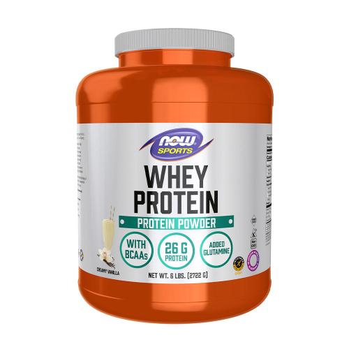 Now Foods Whey Protein (2722 g, Kremowa wanilia)