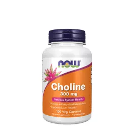   Now Foods Choline 300 mg Veg Capsules (100 Kapsułka roślinna)