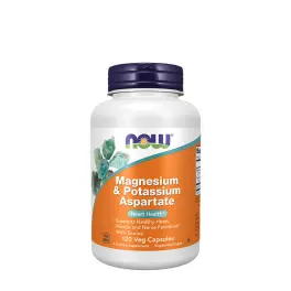   Now Foods Magnesium & Potassium Aspartate (120 Kapsułka roślinna)