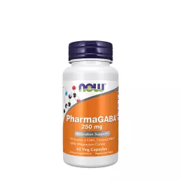 Now Foods PharmaGABA® 250 mg (60 Kapsułka roślinna)