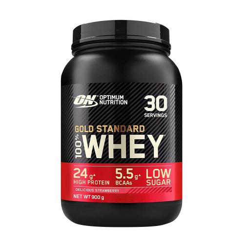 Optimum Nutrition Gold Standard 100% Whey™ (900 g, Pyszna truskawka)