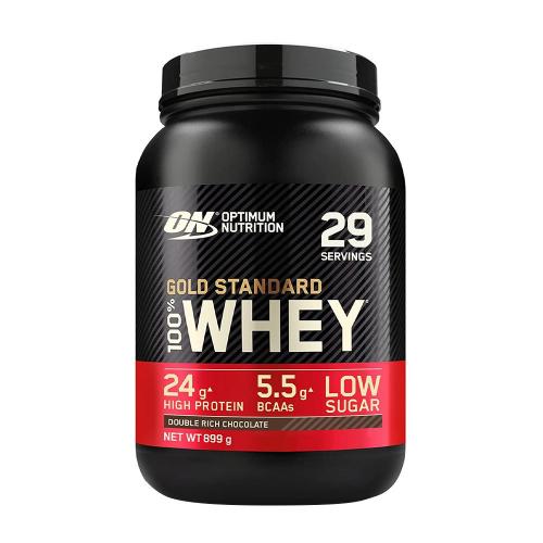 Optimum Nutrition Gold Standard 100% Whey™ (900 g, Podwójna czekolada)