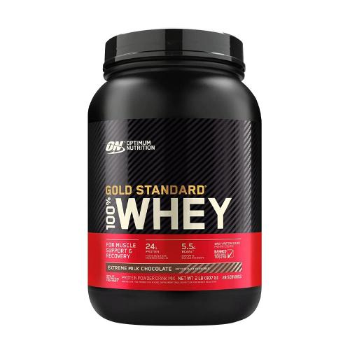 Optimum Nutrition Gold Standard 100% Whey™ (900 g, Ekstremalna czekolada mleczna)