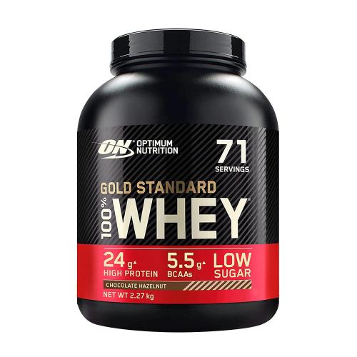 Optimum Nutrition Gold Standard 100% Whey™ (2.27 kg, Czekolada z orzechami laskowymi)