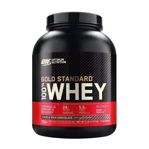 Optimum Nutrition Gold Standard 100% Whey™ (2.27 kg, Podwójna czekolada)