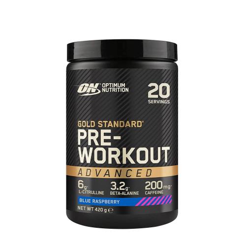 Optimum Nutrition Gold Standard Pre-Workout Advanced (420 g, Niebieska malina)