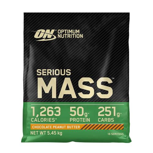Optimum Nutrition Serious Mass (5,45 kg, Masło orzechowe z czekoladą)