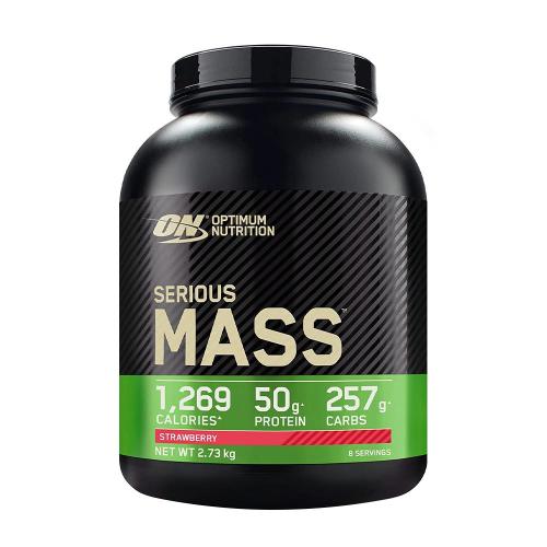 Optimum Nutrition Serious Mass (2,73 kg, Truskawka)