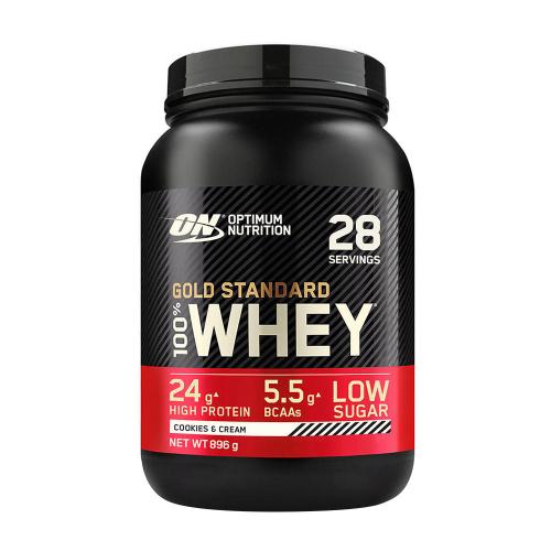 Optimum Nutrition Gold Standard 100% Whey™ (900 g, Czekoladowe ciastka z kremem )