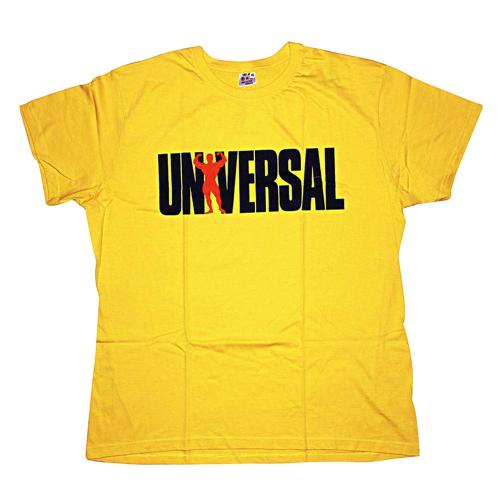 Universal Nutrition USA 77 T-shirt  (XL, Żółty)