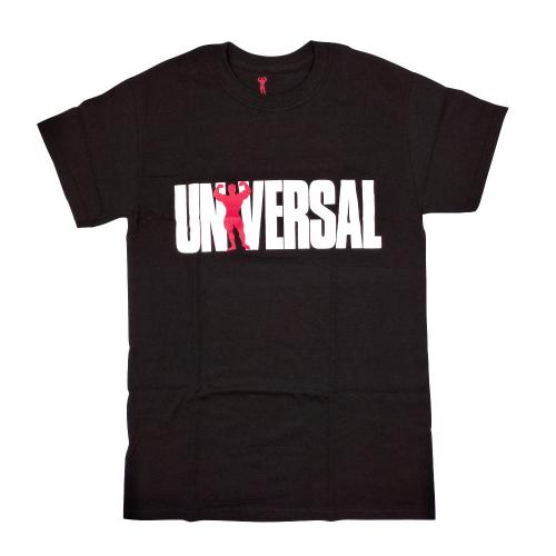 Universal Nutrition USA 77 T-shirt  (S, Czarny)