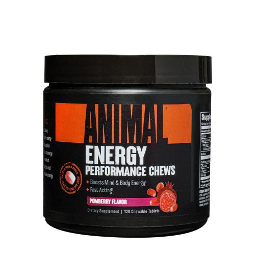 Universal Nutrition Animal Energy Chews (120 Tabletki do żucia, Pomberry)