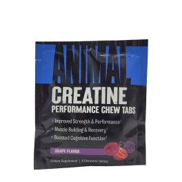   Universal Nutrition Animal Creatine Chews (4 tabletki do żucia, Winogrona)