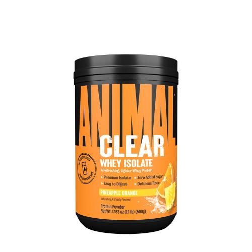 Universal Nutrition Animal Clear Whey Isolate (500 g, Pomarańcza Ananas)