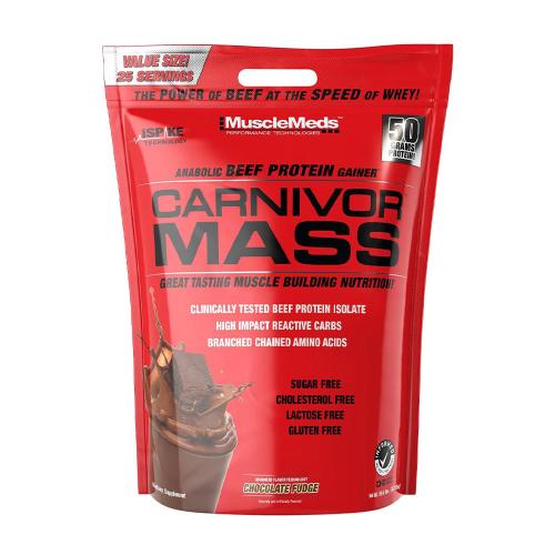 MuscleMeds Carnivor™ Mass 100% Beef Protein Mass Gainer (4725 g, Krówka czekoladowa)