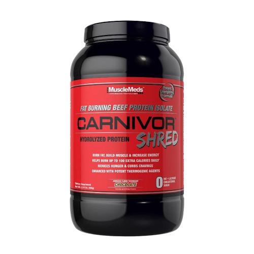 MuscleMeds Carnivor Shred 100% Beef Protein + Fat Burn (968 g, Czekolada)