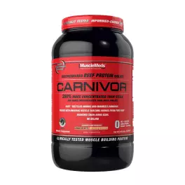   MuscleMeds Carnivor™ 100% Beef Protein (938 g, Masło orzechowe z czekoladą)