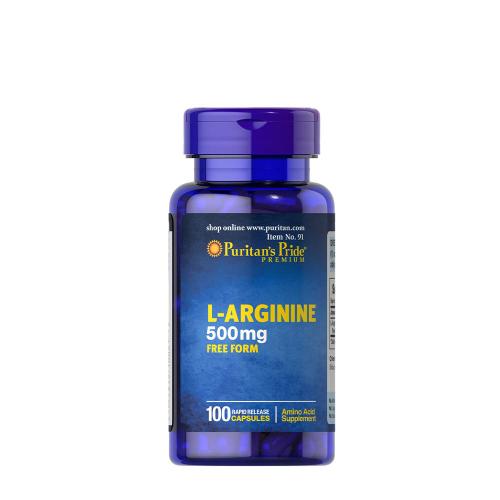 Puritan's Pride L-Arginine 500 mg (100 Kapsułka)