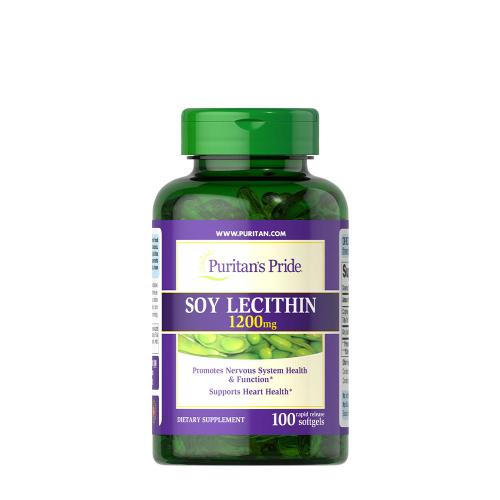 Puritan's Pride Soy Lecithin 1200 mg (100 Kapsułka miękka)