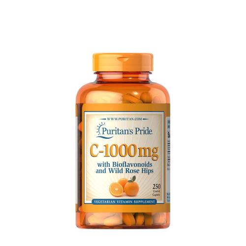 Puritan's Pride Vitamin C-1000 mg with Bioflavonoids & Rose Hips (250 Kapsułka)
