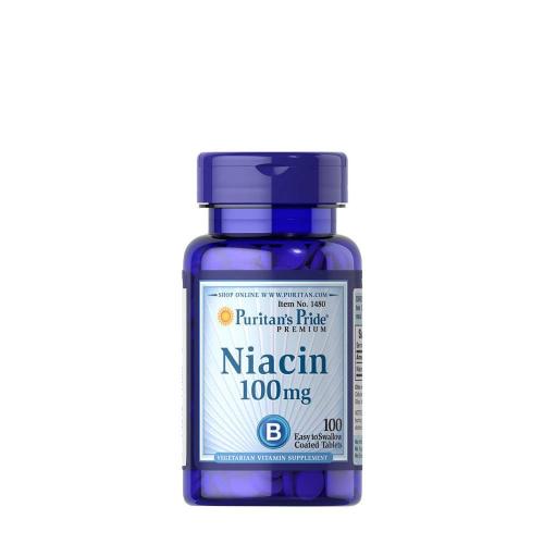 Puritan's Pride Niacin 100 mg (100 Tabletka)