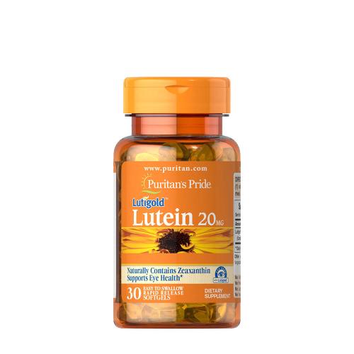Puritan's Pride Lutein 20 mg with Zeaxanthin (30 Kapsułka miękka)
