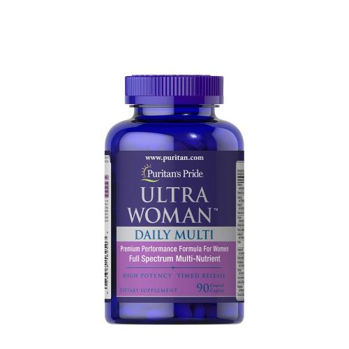 Puritan's Pride Ultra Woman Daily Multi Timed Release (90 Kapsułka)