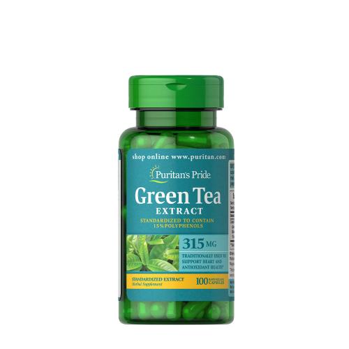 Puritan's Pride Green Tea Standardized Extract 315 mg (100 Kapsułka)