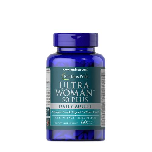 Puritan's Pride Ultra Woman™ 50 Plus Multi-Vitamin (60 Kapsułka)
