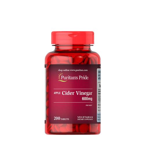 Puritan's Pride Apple Cider Vinegar 600 mg (200 Tabletka)