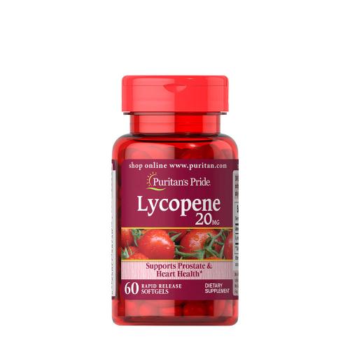 Puritan's Pride Lycopene 20 mg (60 Kapsułka miękka)
