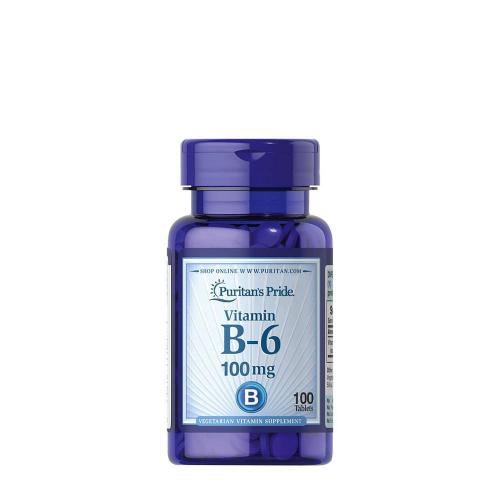 Puritan's Pride Vitamin B-6 100 mg (100 Tabletka)