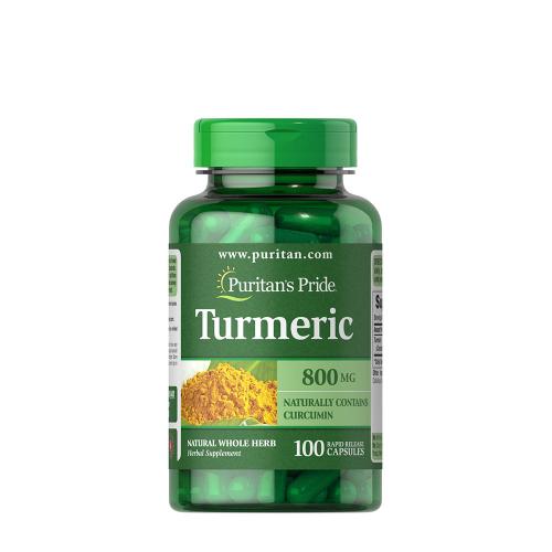 Puritan's Pride Turmeric 800 mg (100 Kapsułka)