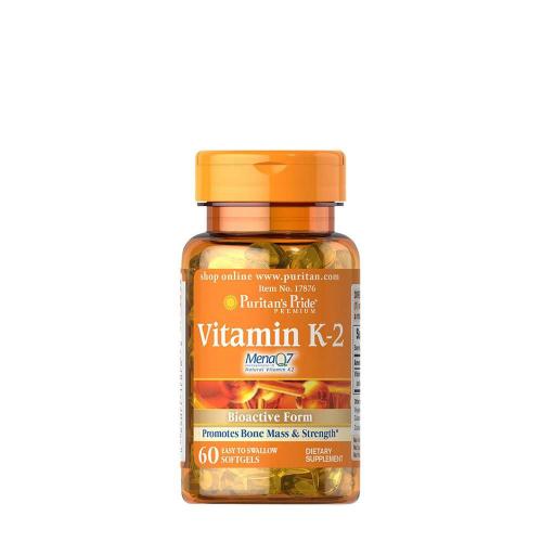Puritan's Pride Vitamin K-2 (MenaQ7) 50 mcg (60 Kapsułka miękka)