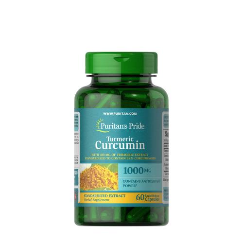 Puritan's Pride Turmeric Curcumin 1000 mg with Bioperine 5 mg (60 Kapsułka)