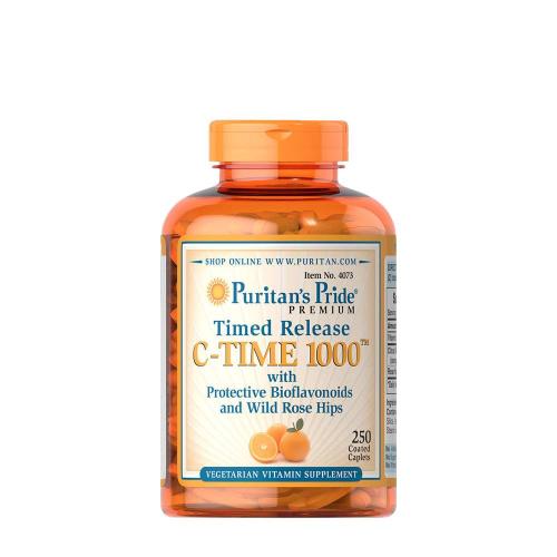 Puritan's Pride Vitamin C-1000 mg with Rose Hips Timed Release (250 Kapsułka)