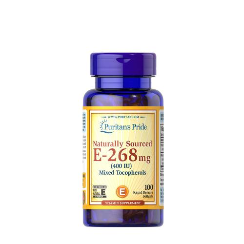 Puritan's Pride Vitamin E-400 iu Mixed Tocopherols Natural (100 Kapsułka miękka)
