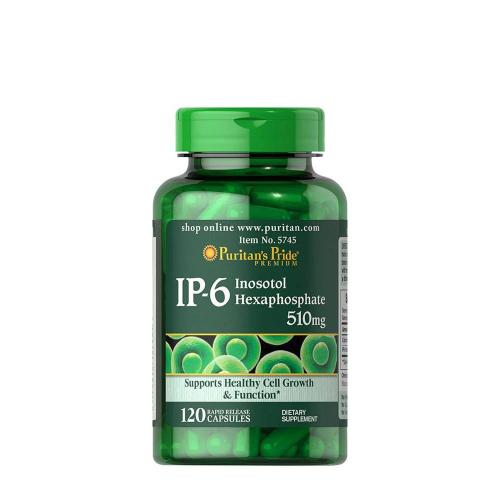 Puritan's Pride IP-6 Inositol Hexaphosphate 510 mg (120 Kapsułka)