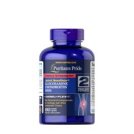   Puritan's Pride Triple Strength Glucosamine, Chondroitin & MSM Joint Soother® (180 Caplet)
