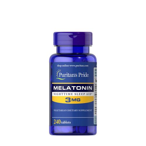 Puritan's Pride Melatonin 3 mg (240 Tabletka)