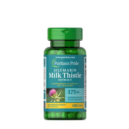 Puritan's Pride Milk Thistle Standardized 175 mg (Silymarin) (100 Kapsułka)