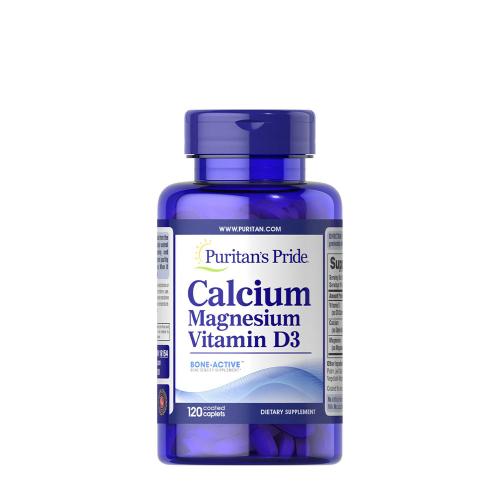 Puritan's Pride Calcium Magnesium with Vitamin D  (120 Kapsułka)