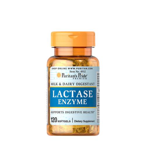 Puritan's Pride Lactase Enzyme 125 mg (120 Kapsułka miękka)
