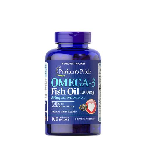 Puritan's Pride Omega-3 Fish Oil 1200MG (100 Kapsułka miękka)
