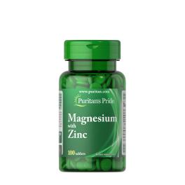Puritan's Pride Magnesium With Zinc (100 Tabletka)